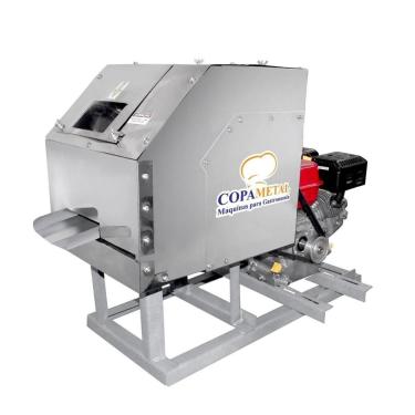 Imagem de Engenho de Cana FC200 Rolo Inox com Motor Combustão Gasolina Copametal