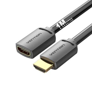 Imagem de Cabo Extensor Adaptador Hdmi 2.0 4k Macho x Femea 1m Vention