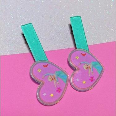 Imagem de Kit Presilha de Cabelos Infantil Bico de Pato Hair Clips Tic-Tac para 