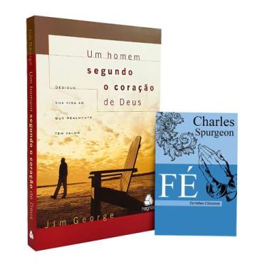 Imagem de Kit Um Homem Segundo o Coração de Deus + Fé Charles Spurgeon - Editora