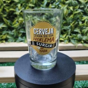 Imagem de Copo Vidro Cerveja 350 ml- Frases Engraçadas - art&bel