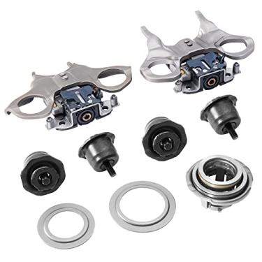 Imagem de TEMSONE Kit de alavanca de garfo de liberação de embreagem compatível com Dual Ford Focus 2011-up/Fiesta 2012-up/B-MAX/EcoSport Ferramenta de verificação de garfo de embreagem dupla substituir CA6Z-7515-J, CA6Z-7515-K