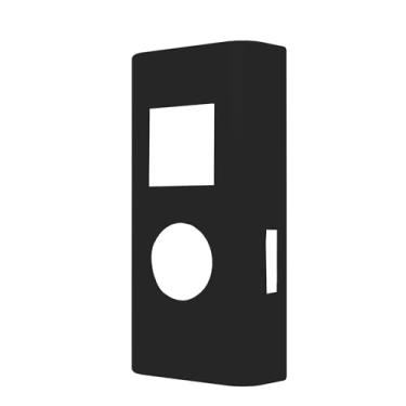 Imagem de Gusfeliz Capa de campainha compatível com campainha de bateria Ring Plus/Ring Video Doorbell 2ª geração - Proteja sua campainha de vídeo Ring de violação direta do clima e UV, brilho solar