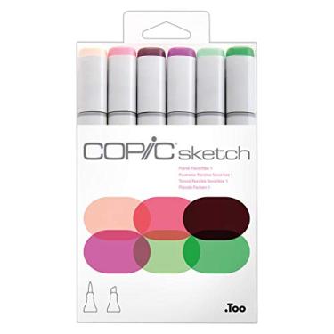 Imagem de Copic Sketch Markers � Floral Favoritos 1-6/pacote