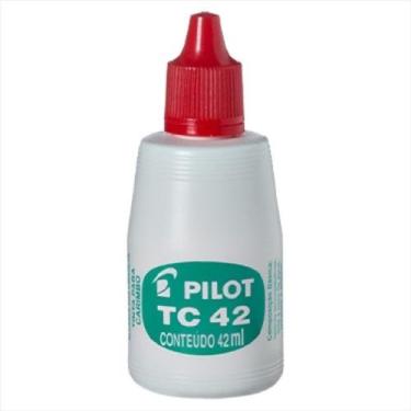 Imagem de Tinta para carimbo Pilot vermelho TC42