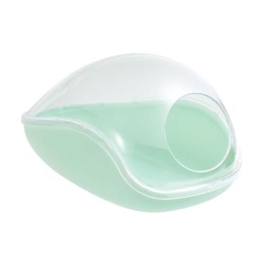 Imagem de ＡＷＨＡＯ Hamster Sand Bath Container Cavando Recipiente de Areia Hamster Casa Habitat Transparente, Verde