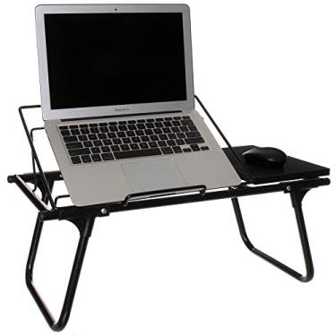 Imagem de Mesa de Colo para Notebook, Metaltru, Preto com Preto