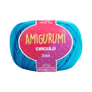 Imagem de Fio Amigurumi Linha Novelo 254m 125g 2194 TURQUESA