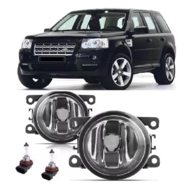 Imagem de Par Farol De Milha Universal Freelander 2 2012 2013 2014 2015 + Lâmpada