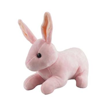 Imagem de Coelho Rosa 23cm Pelúcia - FoffyToys
