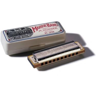 Imagem de Gaita Harmônica Marine Band 1896/20 em C - Dó - Hohner