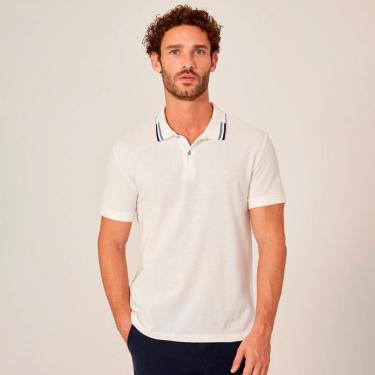 Imagem de Camisa Polo Dudalina Jacquard Masculino-Masculino