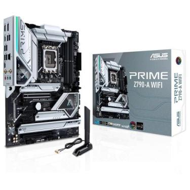 Imagem de Placa-Mãe ASUS Prime Z790-A Wi-Fi, Intel LGA1700 Z790, ATX, DDR5, Pret