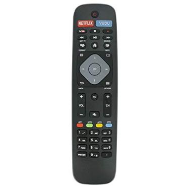 Imagem de Novo controle remoto substituto URMT42JHG005 para Philips TV 32PFL4901 55PFL7900 65PFL7900 49PFL7900 65PFL8900 55PFL6900 75PFL6601 65PFL6601 32PFL4901/F7 55PFL7900/F7 65PFL7900/F7/99 7