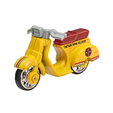 Imagem de Hot Wheels Retro Entertainment Collection,Deadpool Scooter, TV, & Video Games, Iconic Replicas for Play or Display, Gift for Collectors