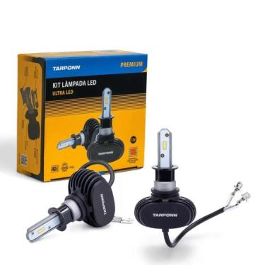 Imagem de Kit Lampada Ultraled Tarponn Tp-6102 H3 12v 40w 4000lm...