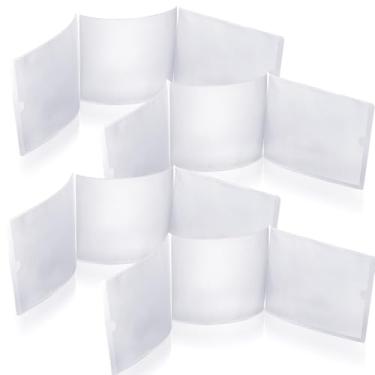 Imagem de RattanView 4 Pcs Mahjong Card Protector Cover Mah Jongg Accessories Plastic Mahjong Card Holder Clear Large Mah Jongg League Scorecard Cover Mahjong Gifts Mah Jongg Cover Sleeve Case