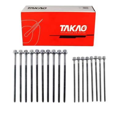 Imagem de Parafuso De Cabeçote (Jg) Transit 2.2 16V 2012 A 2014 / Ranger 2.2 16V 2012 A 2016 / Ranger 2.2 16V 2016 A 2020 - Takao Pcfo22D