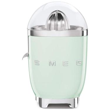 Imagem de Espremedor de Laranjas SMEG 50s Retro Style com Bico Antigotejamento, Acionamento Automático e Filtragem Eficiente - Verde Pastel 1L