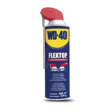 Imagem de Óleo WD-40 FlexTop Spray 500ml - Lubrificante Multiuso e Desengripante