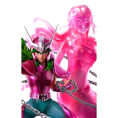 Imagem de Iron Studios Collectible Statue Andromeda Shun Deluxe - Saint Seiya - Art Scale 1/10 Polystone Multicolor 9.3 inches 23,6cm