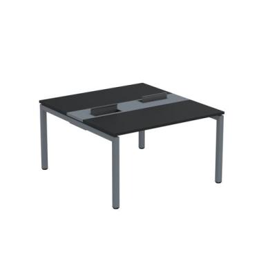 Imagem de Estação de Trabalho Mesa Plataforma Escritório Dupla para 2 Pessoas co