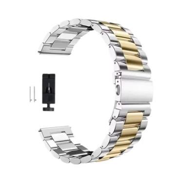 Imagem de Pulseira De Metal Em Aço Inoxidável De 22mm 20mm Para Samsung Galaxy W