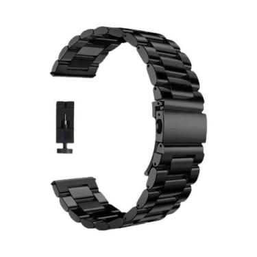 Imagem de Pulseira De Metal Em Aço Inoxidável De 22mm 20mm Para Samsung Galaxy W