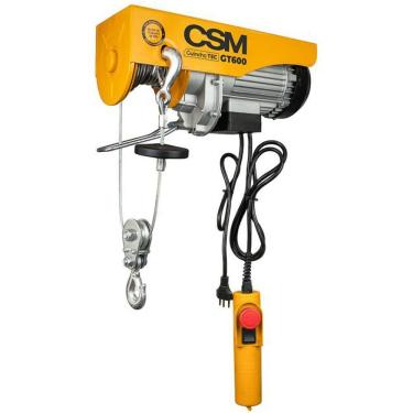 Imagem de Guincho Elétrico TEC GT 300/600 Monofásico 110 Volts - 71000589 - CSM
