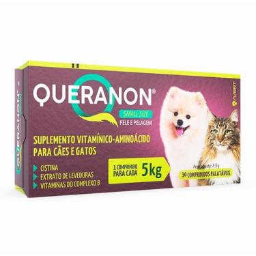 Imagem de Queranon Small Size Avert 30 Comprimidos Cães Gatos Até 5kg