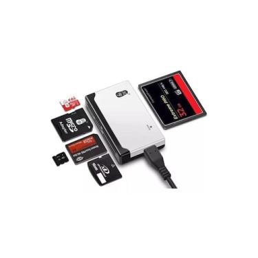 Imagem de Leitor de cartão multifuncional USB 2.0 para SD Micro SD M2 MS MS P - 