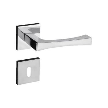 Imagem de Fechadura Vivaldi Interna Roseta Quadrada Cromada 55mm RQ2 885-55PI Pa