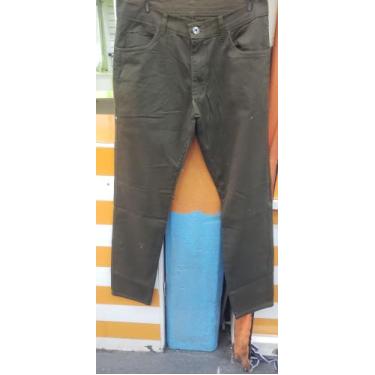 Imagem de Calca em sarja verde militar - Via eatilo