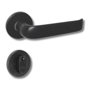 Imagem de Fechadura Victória Externa 40mm Roseta Preta 108449/40-ZEP Arouca