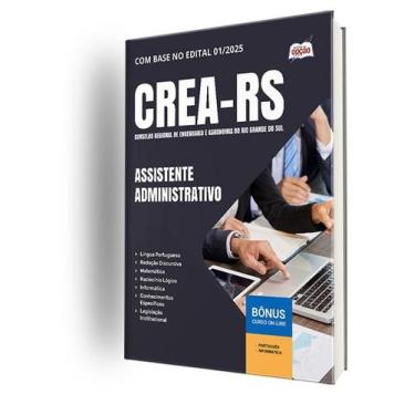 Imagem de Apostila CREA-RS - Assistente Administrativo - Apostilas Opção