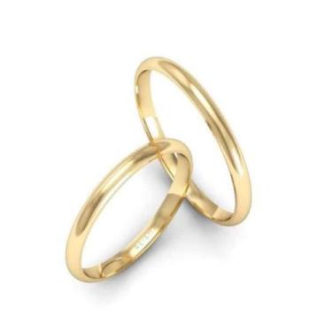 Imagem de Par de Alianças em Ouro 18K