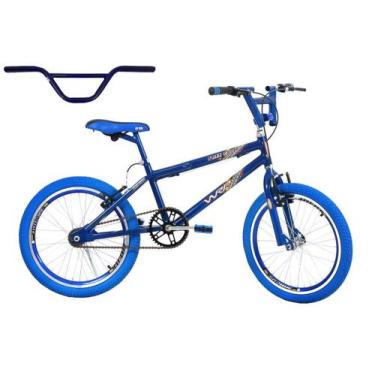 Imagem de Bicicleta Aro 20 Bmx Cross Freestyle Aero - WRP, Azul