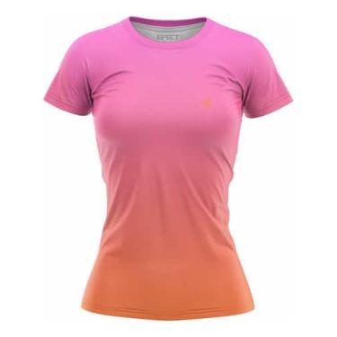 Imagem de Camiseta Feminina Blusa Academia Treino Fitness Proteção Uv - Efect, L