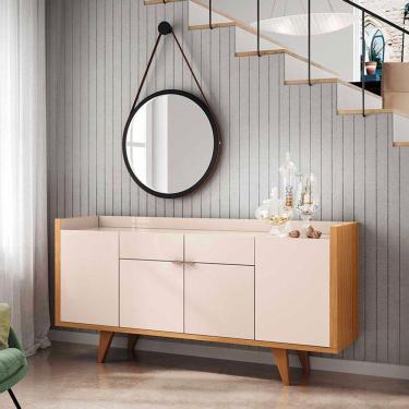 Imagem de Buffet Ambiente Melodia Off White Cinamomo - Hb Móveis