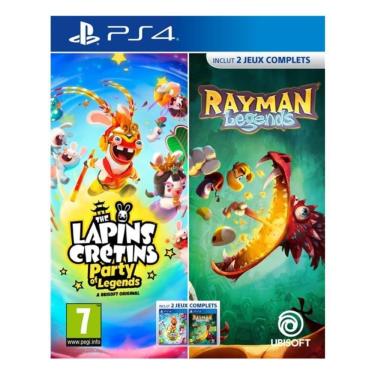 Imagem de Jogo Rabbids Party Of Legends + Rayman Legends Ps4 Europeu