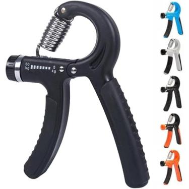 Imagem de Hand Grip Ajustável 5kg até 60Kg com Mola Fortalecimento Mãos Punhos Braços Antebraço Pegada Forte Fisioterapia Musculação Hipertrofia - CORES SORTIDAS