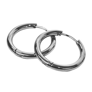 Imagem de Brinco Argola Aço Inox Antialérgico Não Escurece Argolinha