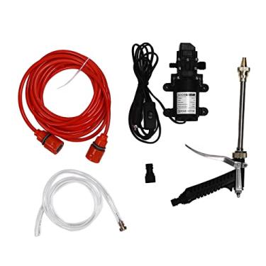 Imagem de Phefop Lavadora de Pressão Elétrica 12V, Design Compacto Com Partida Automática Inteligente e Alto Desempenho para Lavagem de Carros e Limpeza de Jardins