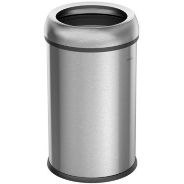 Imagem de Lixeira Tramontina Institucional Inox 65 L Sem Tampa