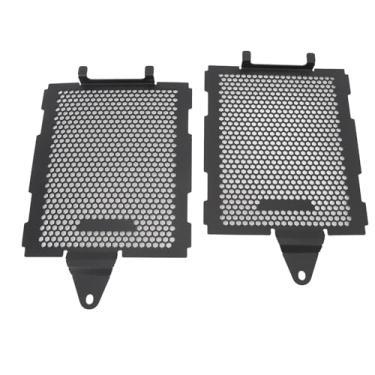 Imagem de Luocute 1 par de Proteção de Radiador para Motocicletas, Protetor de Tampa de Grade de Liga de Metal para 2023 2024, Radiadores de Motor de Substituição Automotiva Com Design de