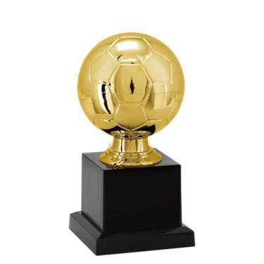 Imagem de Troféu Vitória Vencedor 500142 Bola 15cm, Dourado, Único, Homem