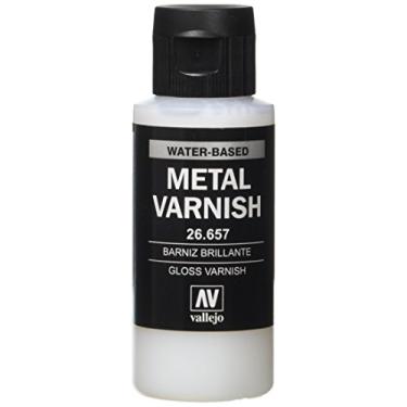 Imagem de Verniz metálico brilhante Vallejo, 60 ml