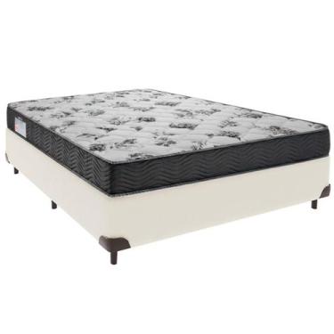 Imagem de Cama Box Casal e Colchão ISO 100 D33 Ortobom Palha