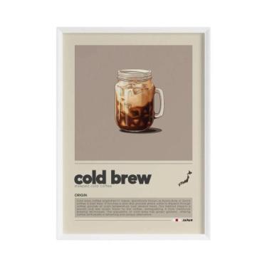 Imagem de Pintura Em Tela De Café Americano, Latte, Macchiato E Flat White, Ilus