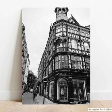 Imagem de Placa Decorativa Monumento Manchester - TACOLADO PAPEL DE PAREDE, 40x6